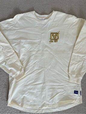 Light yellow Walt Disney World spirit jersey, with glitter